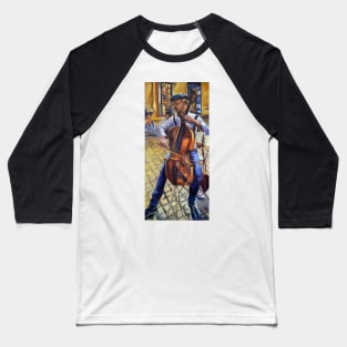 Cello Player Fabbio Cavaggion Baseball T-Shirt